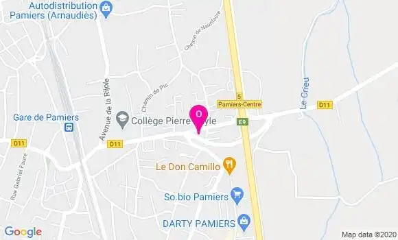 Localisation Charlotte Audoye