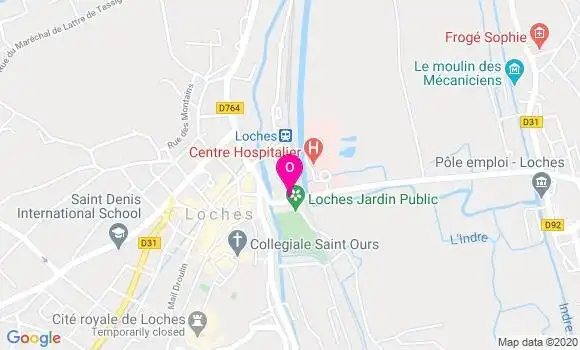 Localisation Geraldine Faye