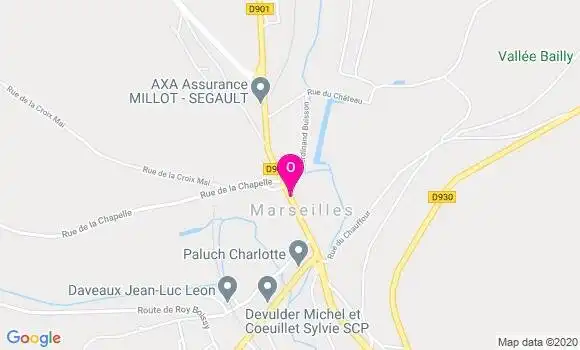 Localisation Louise Ruhaut