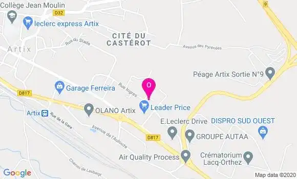 Localisation Andrea Autaa