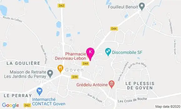 Localisation Mathilde Lescop