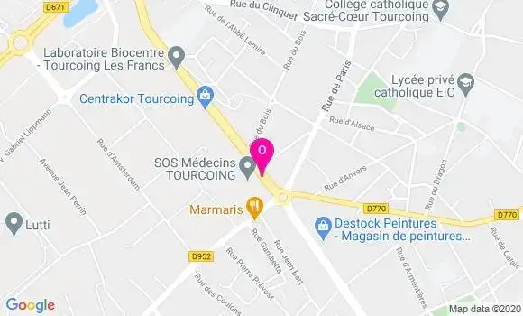 Localisation Ines Souames