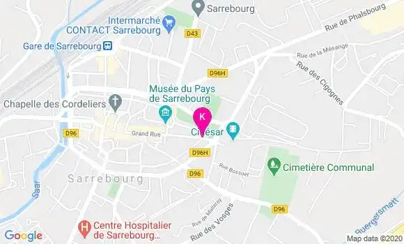 Localisation Benjamin Crouet