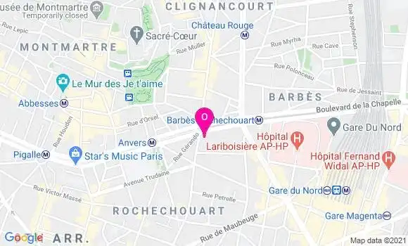 Localisation Claire Puch