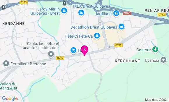 Localisation Emilie Perrot