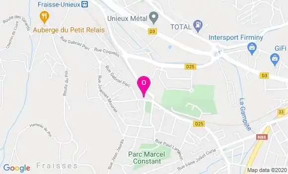 Localisation Francis Heyraud