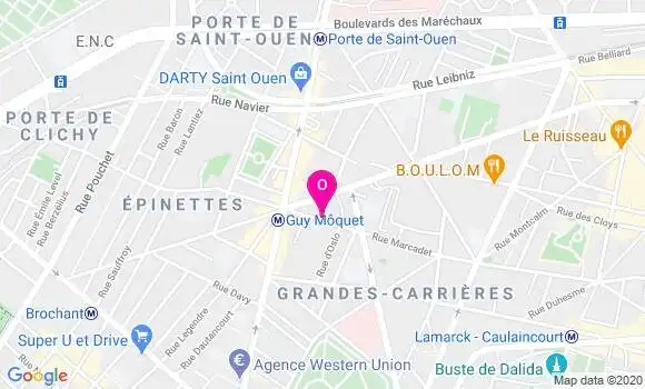 Localisation Elodie Ortuno