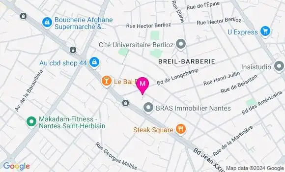 Localisation Amandine Cornee Houmard