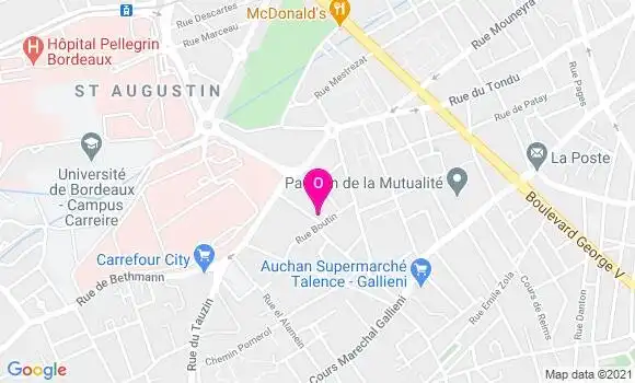 Localisation Agnes Van Acker