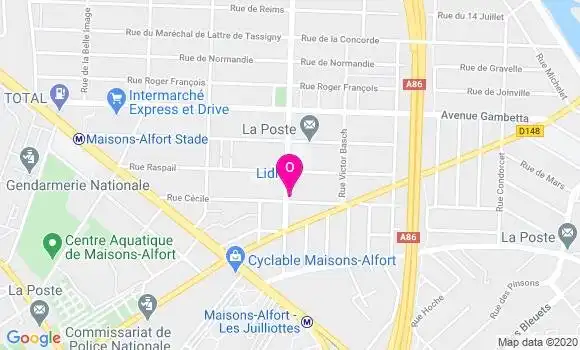 Localisation Alizee Gobert