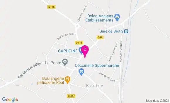 Localisation Matthieu Mailly