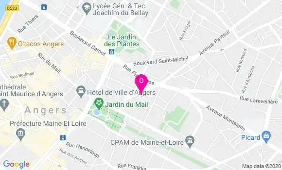 Localisation Anaïs Leverrier