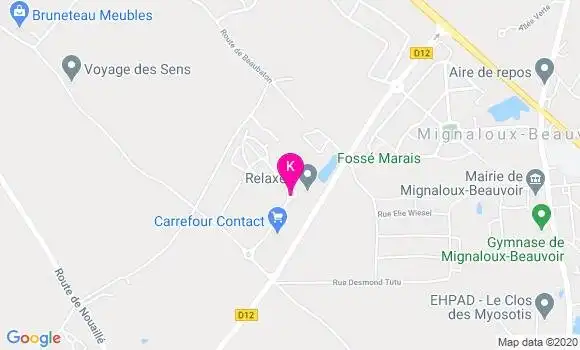 Localisation Thomas Fournier