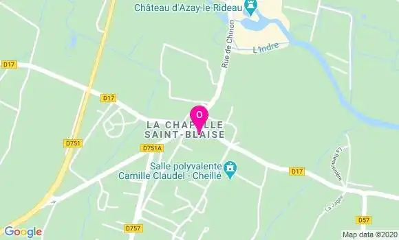 Localisation Alna Bouchaud