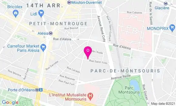 Localisation Geraldine Hichard
