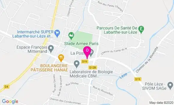 Localisation Claire Labarthe
