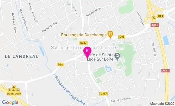 Localisation Maxime Nicolazo