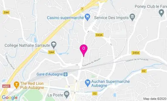 Localisation Alexandre Cazaux