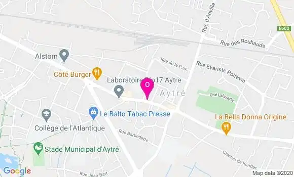 Localisation Laura Barraud