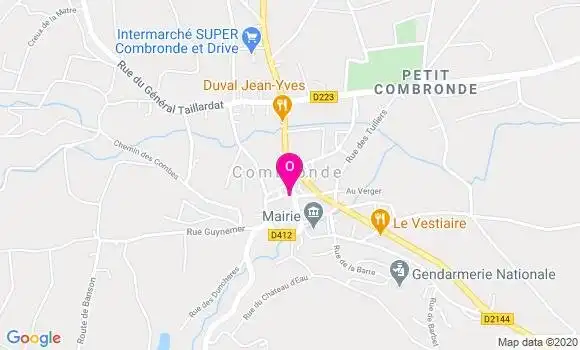 Localisation Mélina Verdellet