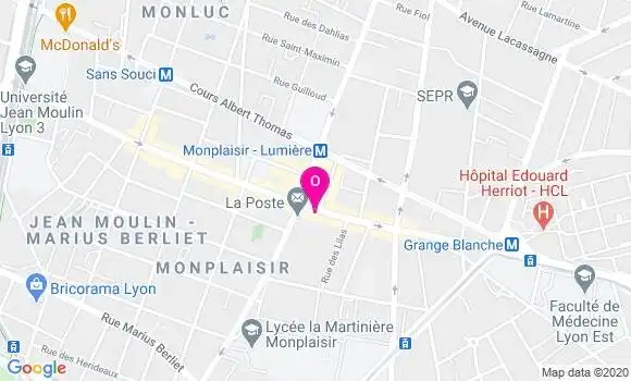 Localisation Justine Dadoy