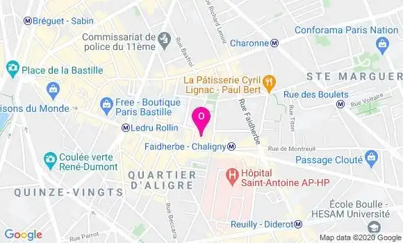 Localisation Aude Servoz Pericat