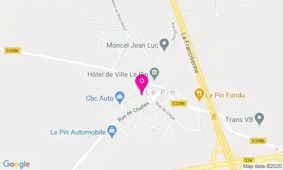Localisation Warren Lhote