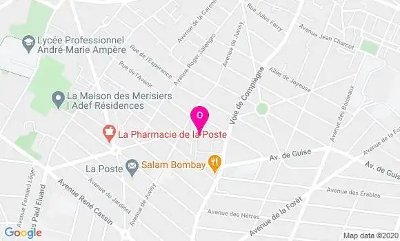 Localisation Florien Villeret