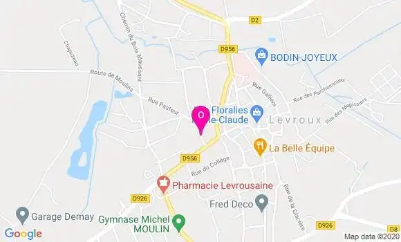 Localisation Thomas Thuilier
