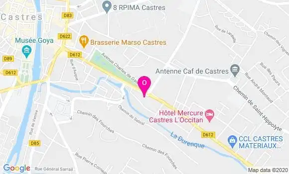 Localisation Camille Fabries