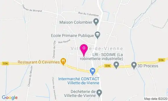 Localisation Bertrand Reboul