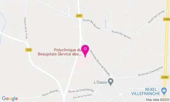 Localisation Melanie Ribas