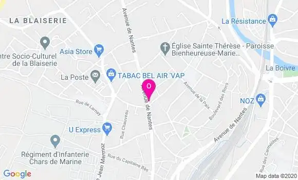 Localisation Stéphanie Le Moing