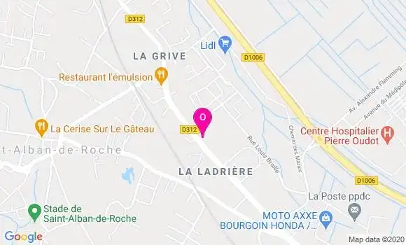 Localisation Franck Cimala