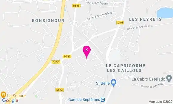 Localisation Kamila Esberard