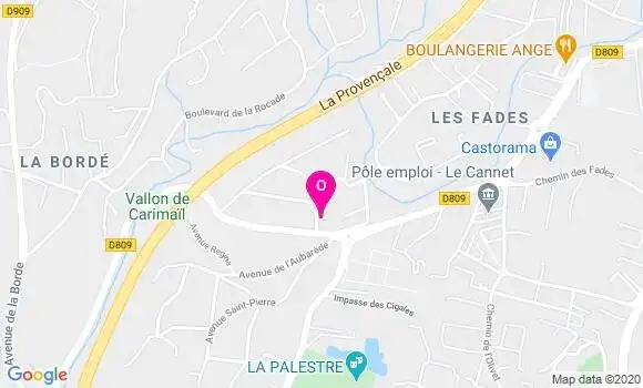 Localisation Mette Johansen Caron