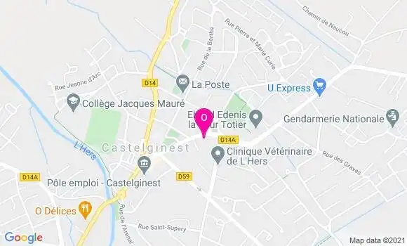 Localisation Marie Camille Galy