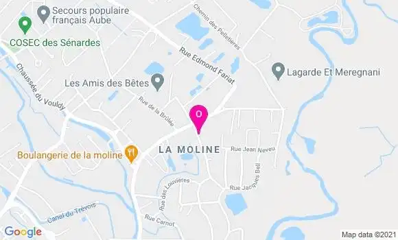 Localisation Victorine Gendre
