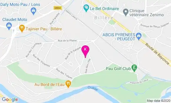 Localisation Caroline Gay