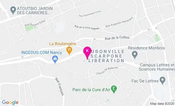 Localisation Martine Martin