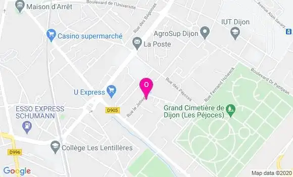Localisation Alioune Diaw