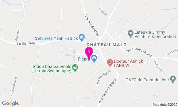 Localisation Sylvain Delamarche