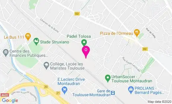 Localisation Amandine Roumaseille