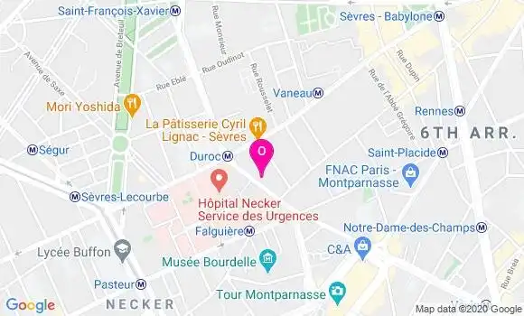 Localisation Charlotte Darcet