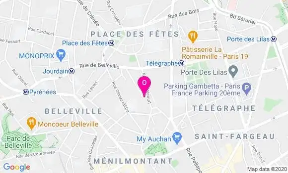 Localisation Margot Le Breton