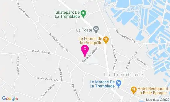 Localisation Typhaine Burlot