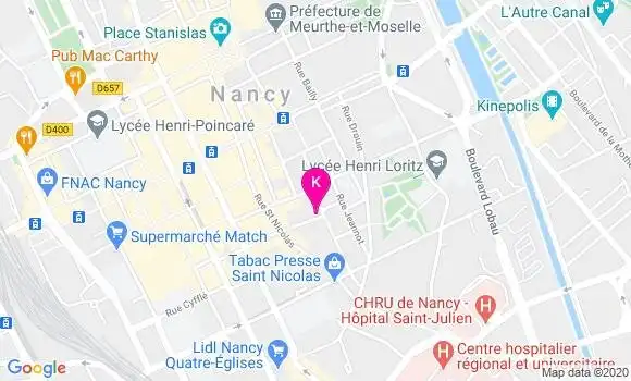 Localisation Emmanuel Lhermite