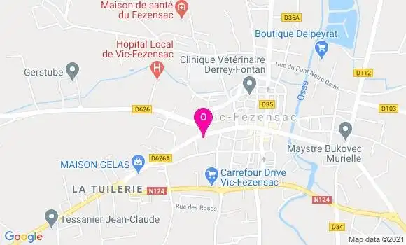 Localisation Manon Bellier