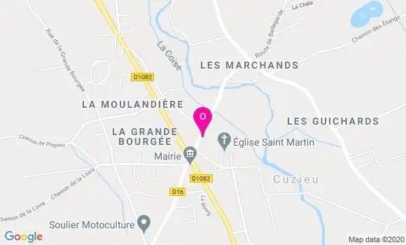 Localisation Emilie Ouillon