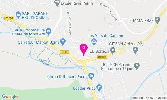 Localisation Marie Beauquis